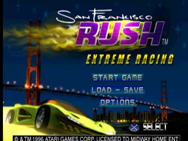 San Francisco Rush screenshot 3 for Playstation